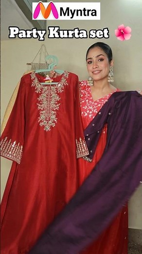 FESTIVE kurta set haul | Myntra kurta set | Myntra haul Pakistani kurta set #myntrahaul