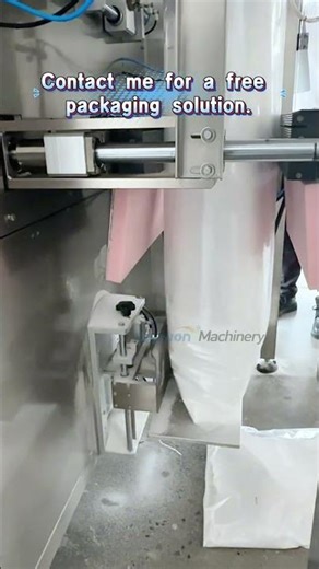 Large Bag Edible Salt Packaging Machine | Automatic Granule Filling System