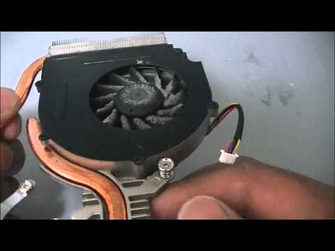 Dell Studio 1558 ■Cleaning CPU FAN