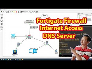 How to integrate DNS Server with fortigate firewall