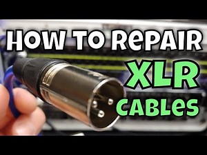 How to Repair an XLR Cable