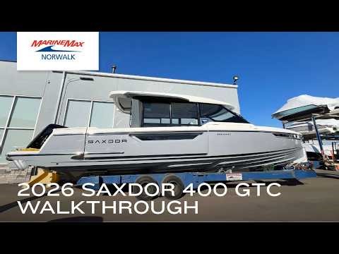 2026 Saxdor 400 GTC Boat For Sale at MarineMax Norwalk, CT