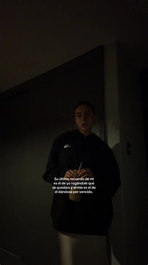 El último recuerdo: rogar y dejar ir