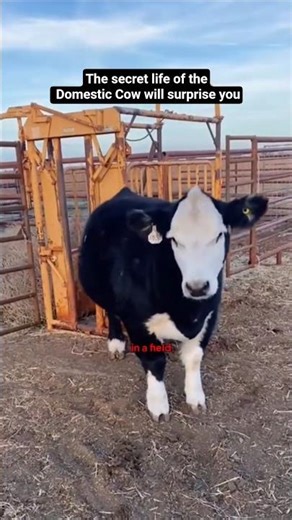 Cows Eat The Same Meal Twice… Here’s Why 🐄😳#cows #wildlifeentertainment #short