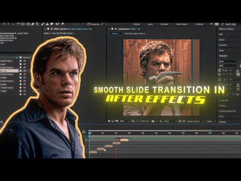 How to Make a Smooth Slide Transition in After Effects!
