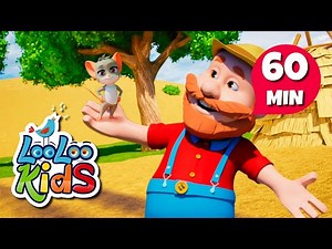 The Farmer in the Field - Educational Songs for Children | LooLoo Kids - Videos For Kids