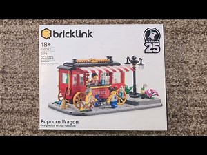 Live Build! LEGO Popcorn Wagon 910052