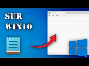 INSTALLER LE BLOC NOTES MODERNE DE WINDOWS 11 SUR WINDOWS 10 LTSC 2021🗒️