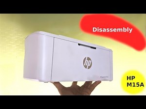 Disassemble HP LaserJet Pro M110a M110we M15a M15w M111a M111w