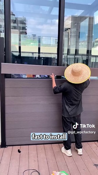 #wpcfence #gardenfence #fence #wallpanel #wacwallpaneling #fencedesign #fencebuilding #fenceinstallation #fencepost #fenceideas #fencecompany #woodfence #fence #fencecontractor #privacyfence