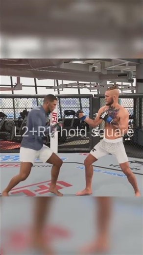 Two-touch spinning kick UFC 5 tutorial