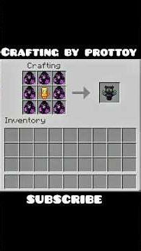 CRAFTING AN EPIC ITEM IN MINECRAFT | #minecraft #shortsvideo #viralshorts #crafting