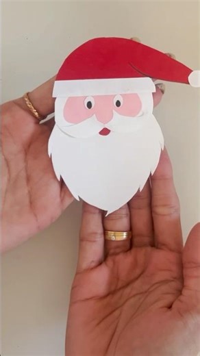 Christmas Santa Claus greeting card | Detailed Step Tutorial #diy #papercrafts #christmascreations
