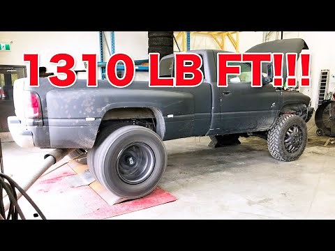 Compound Turbo 12 Valve Cummins on the Dyno!