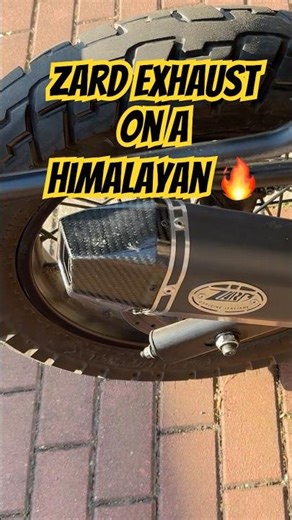 Zard Exhaust on Royal Enfield Himalayan – Pure Sound!