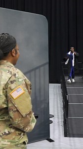 3.3M views · 103K reactions | Commencement is a celebration for all — but today we were able to help Malik Heard celebrate crossing the stage and reunite him with his mother, Sgt. Eva Roby, who serves in the National Guard and has been deployed in Kosovo. Congratulations, Malik and Eva, on your surprise reunion and graduation from the University of West Georgia!  #UWG #GoWest #CollegeGraduation #MilitaryReunion #Militaryfamily #MilitarySurprise | University of West Georgia | Facebook