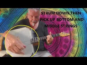 How to play, "Start Me Up" Rolling Stones on a 3 string cigar box guitar.