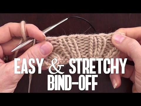 The STRETCHY, All-Purpose Bind Off You've Been Waiting For, based on "Lori's Twisty Bind Off"
