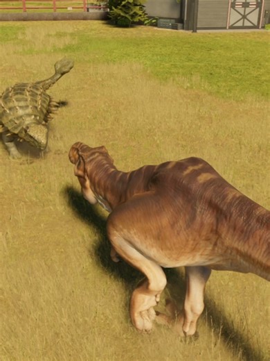 T-Rex vs Ankylosaurus | Jurassic World Evolution 3 JWE3 Jurassic World Evolution 3 Which dinosaur should fight next? #jurassicworldevolution3 #dinosaur #tyrannosaurusrex #trex