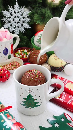 Exploding Chocolate Baubles: A Festive Delight