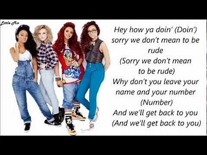 Little Mix & Missy Elliott - How Ya Doin' ? (Pictures + Lyrics)