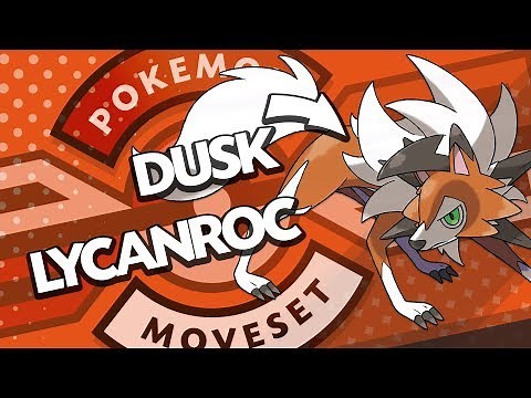 Dusk Lycanroc Moveset Guide! How to use Dusk Lycanroc! Pokemon Ultra Sun and Moon! w/ PokeaimMD!