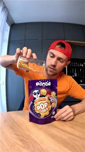 How to cook caramelized popcorn at home #funny #cooking #challenge