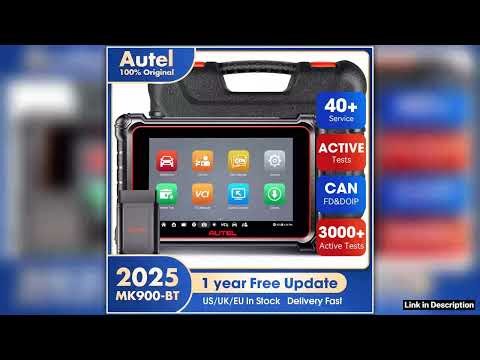 Autel MaxiCOM MK900BT MK900BT Diagnostic Scanner Wireless DoIP CAN FD Scan Tool Bidirectional