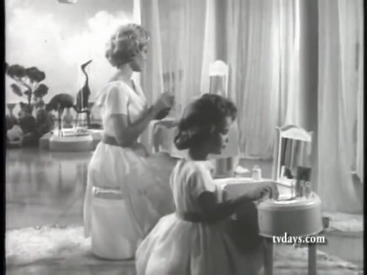 Who else coveted a Budding Beauty Vanity by Marx? The 1964 price of $9.99 is $103 in today's dollars. No wonder I didn't get one. I still remember all the lyrics to this commercial. Photo of vanity and print ad in comments. | Midcentury Fashion