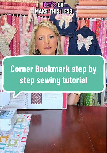 Step-by-Step Sewing Tutorial for Corner Bookmarks