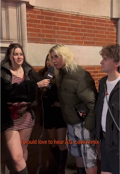 A.G. Cook Fans Suggest Exciting Remixes