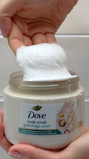 Dove Global Channel 🌎 on Instagram: "Actual footage of us diving into spring. #Dove #BodyScrub #Texture"