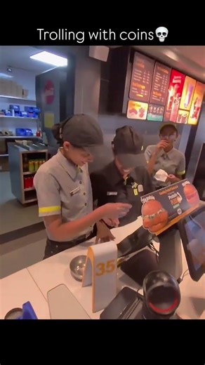 trolling with coins #fun #shorts