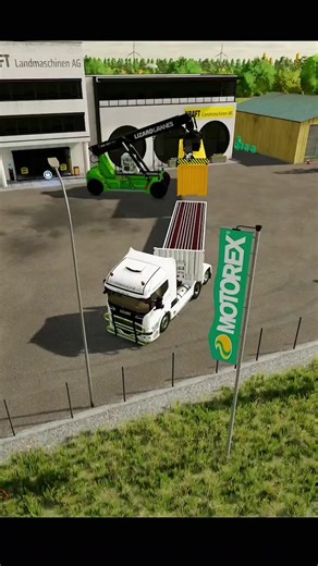 Delivering a Container in Farming Simulator 22: Hilarity Ahead