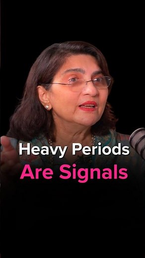 Heavy Periods Are Signals