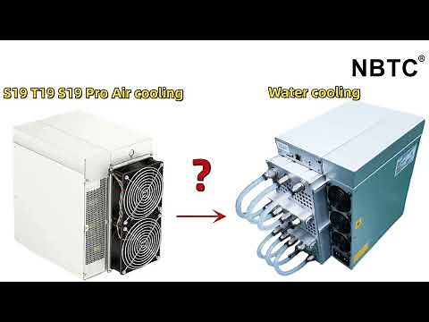 How to upgrade your Antminer S19, T19, S19 Pro to Water/Hydro-cooling?