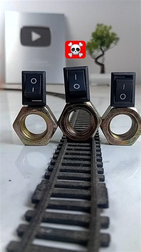 Nuts , Switch VS rc train crash testing detail 😱 remote control #rccars #shorts​ #ckdotcom
