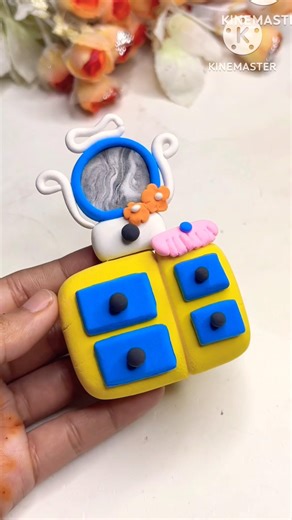 DIY idea 💡 super clay diye drasin tabile banano🌸#music #claycrafts #trending #diy #clay #youtubes