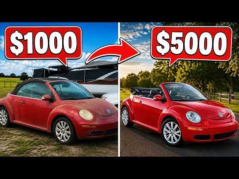 I Bought This NON RUNNING Car To FIX & FLIP For A Profit!
