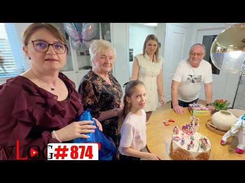 VLOG 874: Idziemy na URODZINY CHRZEŚNIAKÓW 🥳 To nie wypada NASTOLATCE 🫣 | MARZENA I MAREK