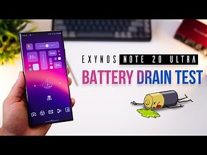 Galaxy Note20 Ultra (Exynos) - Battery Performance and Drain Test (120Hz Adaptive)