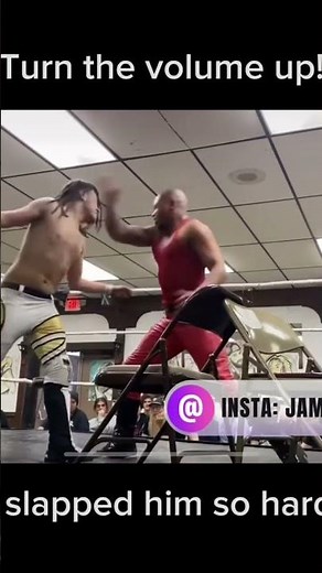 Guy walks into pimp slap