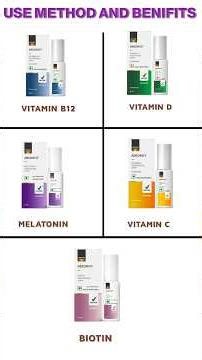 #vestige SUBLINGUAL | VITAMINB12 | VITAMIN D | MELATONIN | VITAMIN C |BIOTIN | All SPRAY| BENIFITS😍