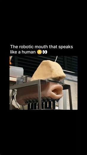 Technology on Instagram: "A robotic artificial mouth built by Japanese researchers that can produce human-like speech in a remarkably realistic way. The device creates sound by pushing air through physical structures, just like a real human does The silicone mouth parts articulate and move to shape different sounds It demonstrates producing the sound "O" with mouth movements that look eerily human-like The result is "unsettlingly real speech"-meaning it sounds so realistic it's almost creepy! Li