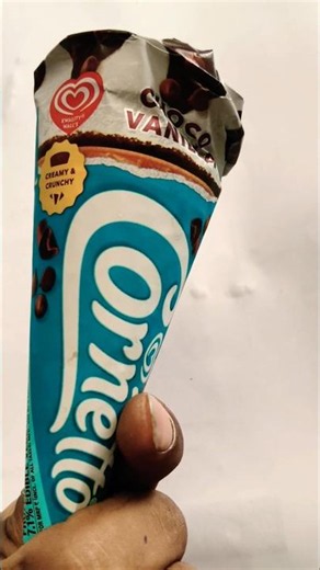 Vannila cornetto icecream review video #icecream #shorts