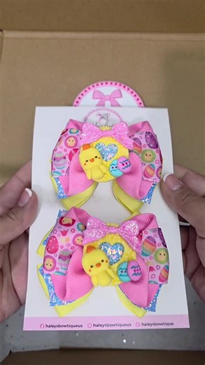 Decorative Handmade Easter Hello Kitty Bows