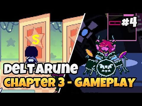 DELTARUNE Chapter 3 - Rock Band Mini-Game & Inside S Rank Secret Room
