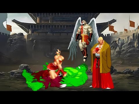💥 A-SHI vs INCREDIBLE HULK, KRATOS & MAGIC GEESE – The Most Epic 1v3 MUGEN Fight Ever Made❗🔥