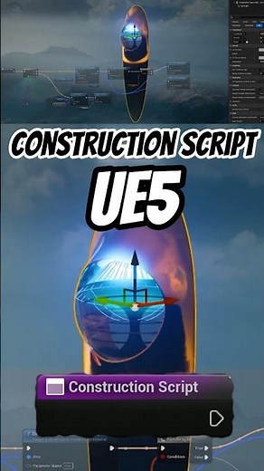 Como usar Construction Script - Bleprints #ue5 #unrealengine5 #gamedev #indiedev #unity #godot