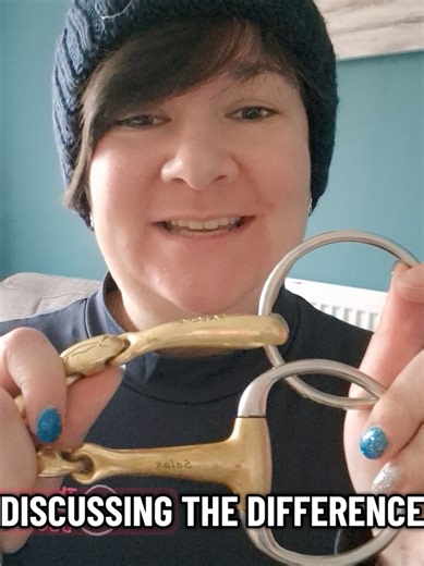do you know why we use one or the other? #bittok #horseriding #horses #thebitdoctor #bitfitter